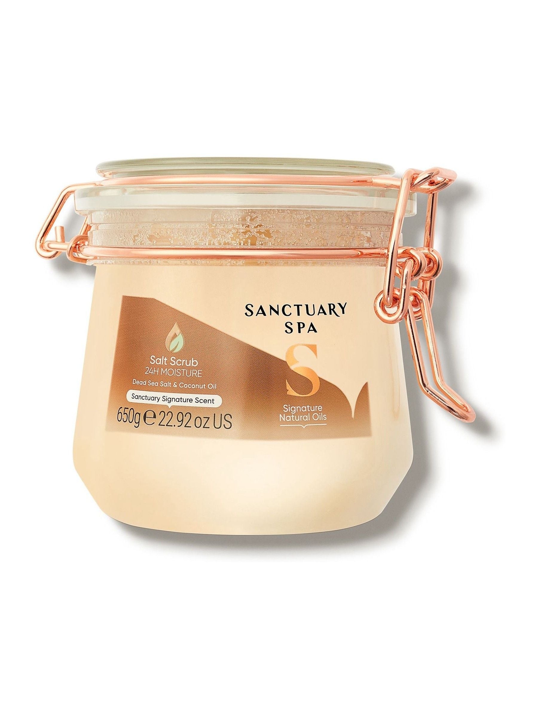 Sanctuary Spa salt scrub 650g (British brand)