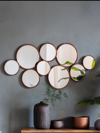 Gallery Home Copper Kempton Wall Mirror 121 x 58.5cm