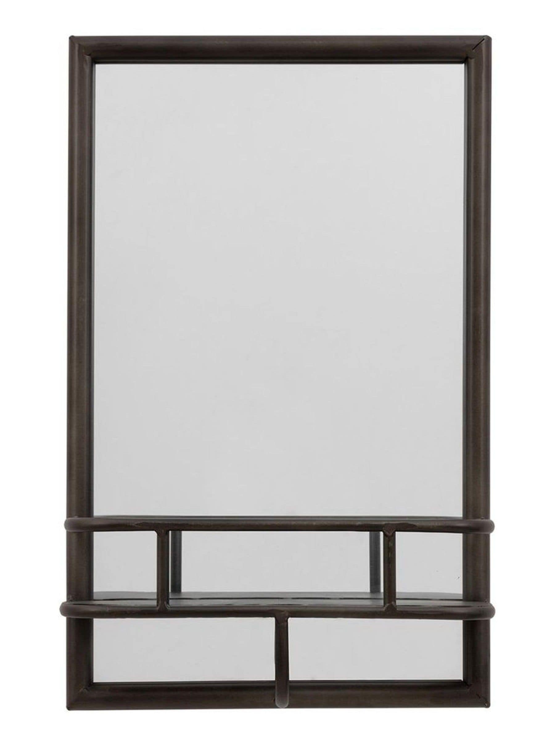 Gallery Home Millton rectangle bathroom mirror 48cm, UK version