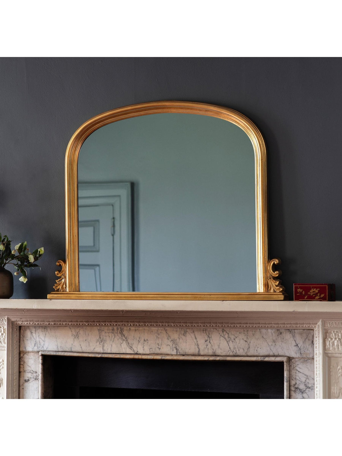 Gallery Home Gold Thornhill Mirror 94cm x 118cm, UK version
