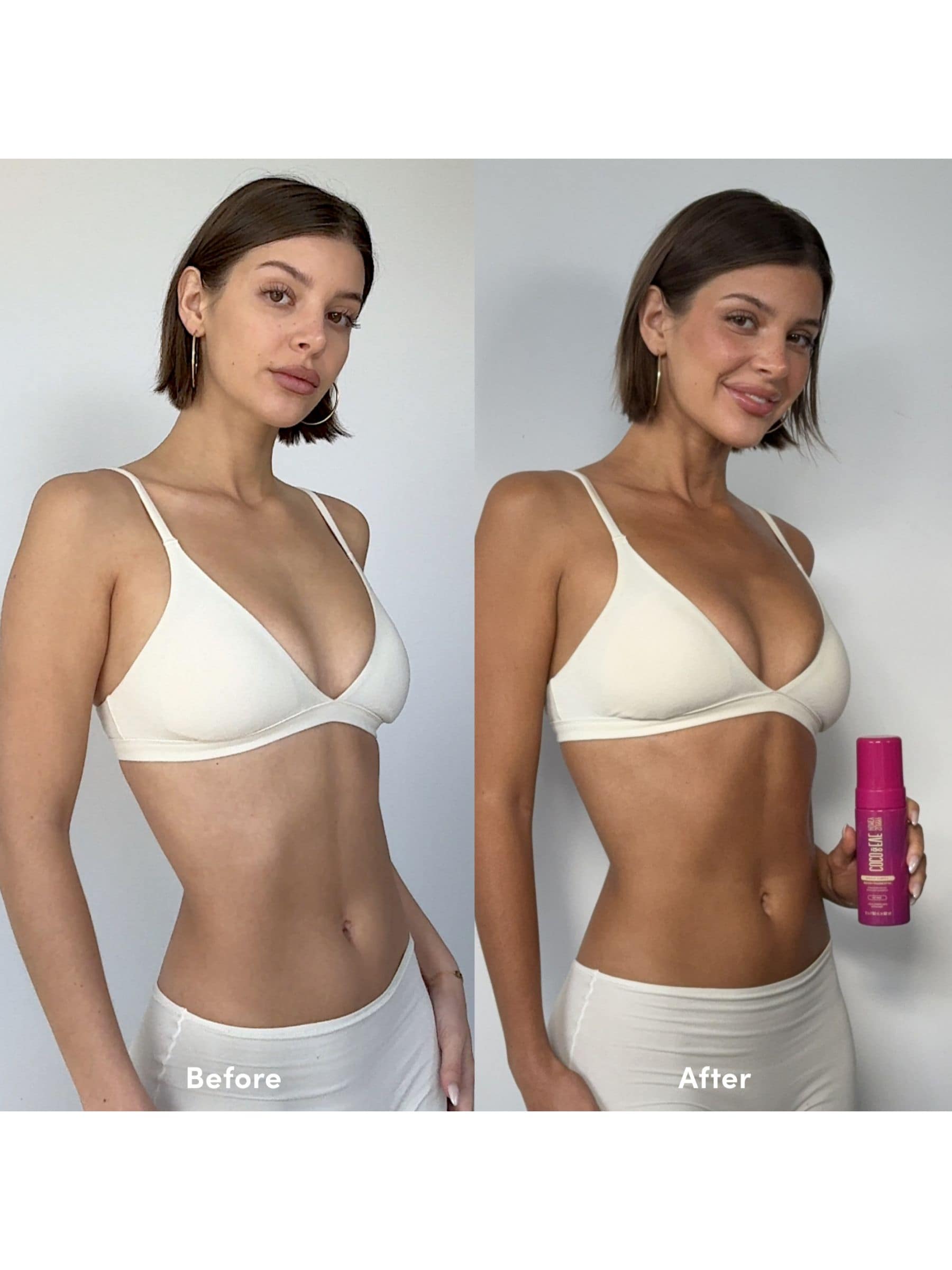 Coco & Eve Sunny Honey Express Self Tanning Mousse - British product