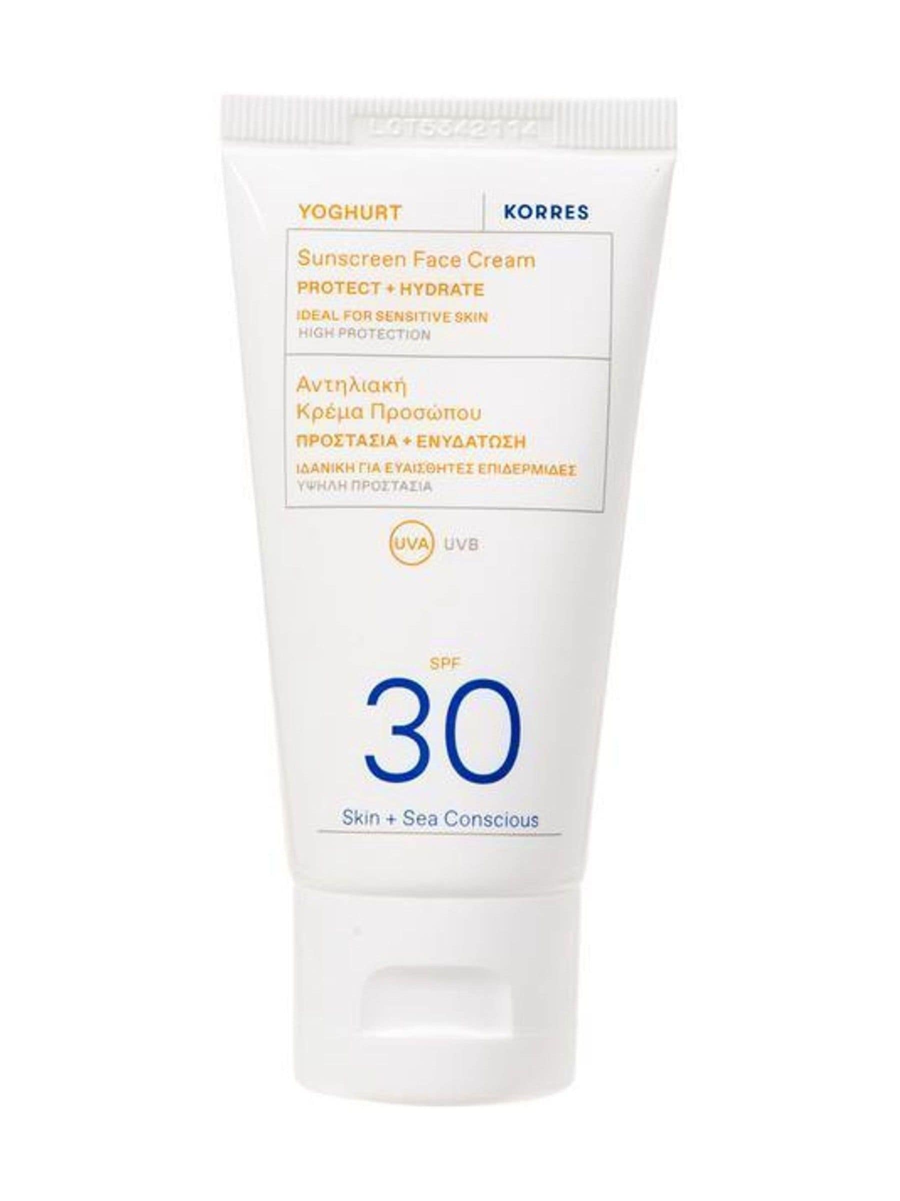 Korres Yoghurt Sunscreen SPF30 50ml, UK version