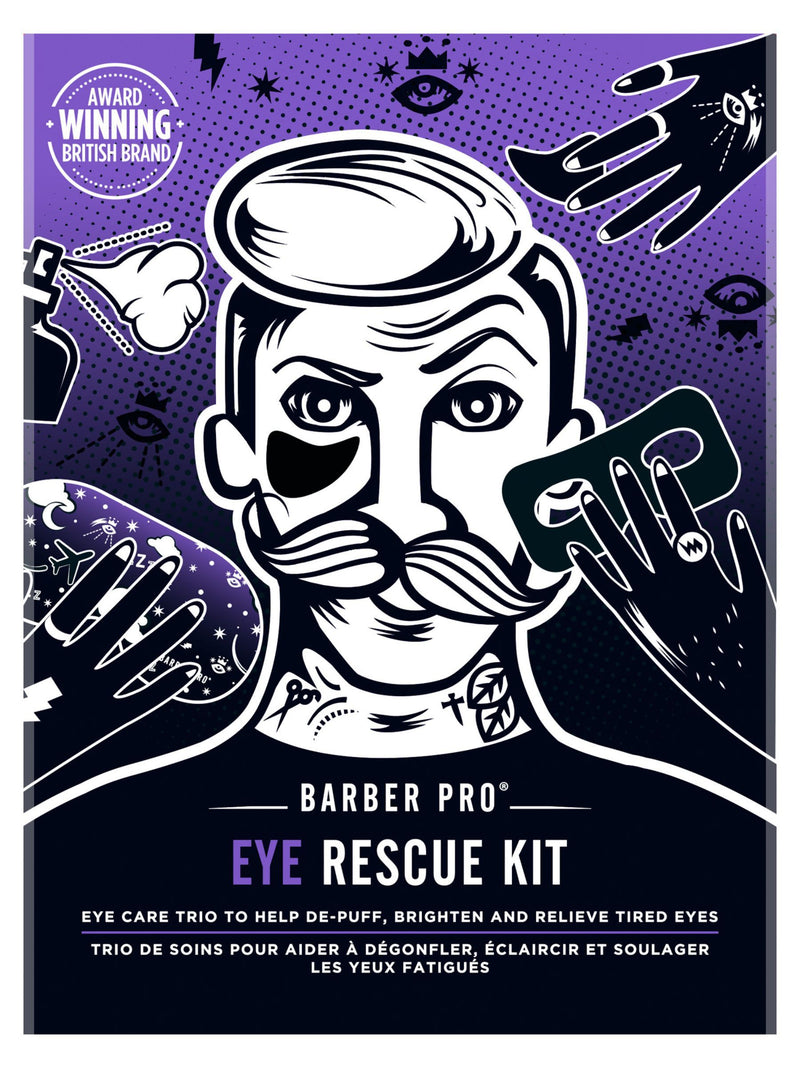 BARBER PRO Eye Rescue Kit - British product