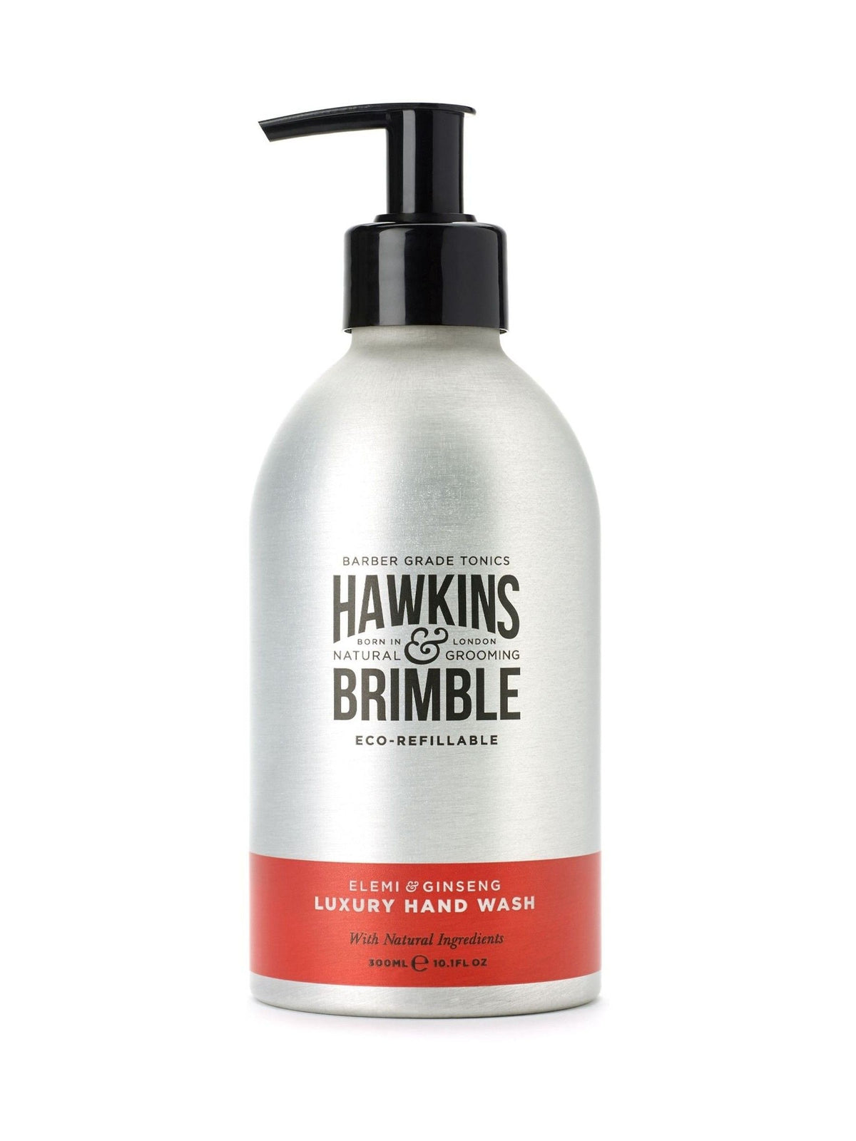 Hawkins & Brimble luxury hand wash with elemi and ginseng fragrance, UK version