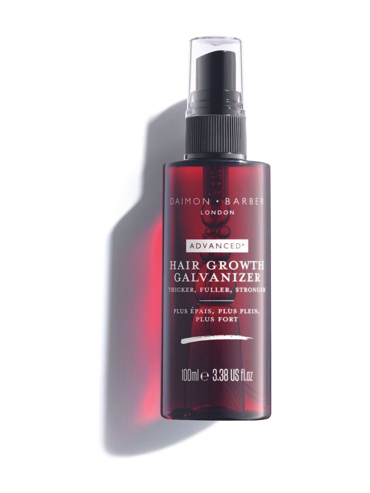 Daimon Barber Advanced+ Hair Growth Galvanizer Spray 100ml - British product