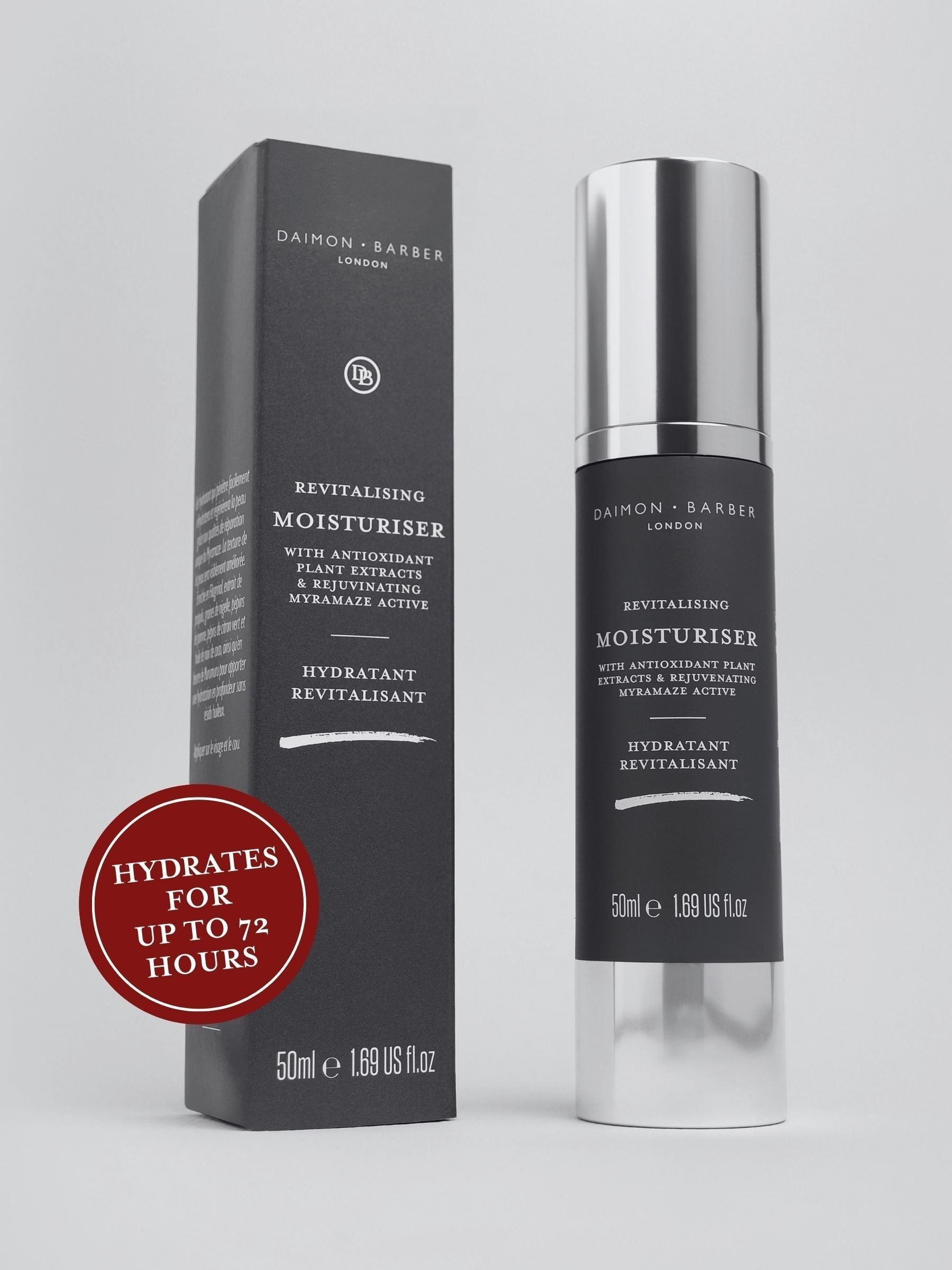 Daimon Barber Age Defence Facial Moisturiser 50ml - British product