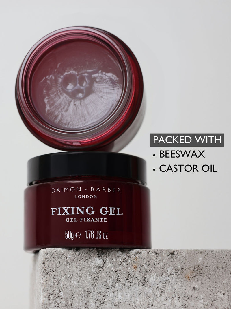 Daimon Barber Lightweight Fixing Gel 100g - British product