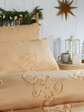 Ginger Gingebread Christmas duvet cover and pillowcase set, UK version