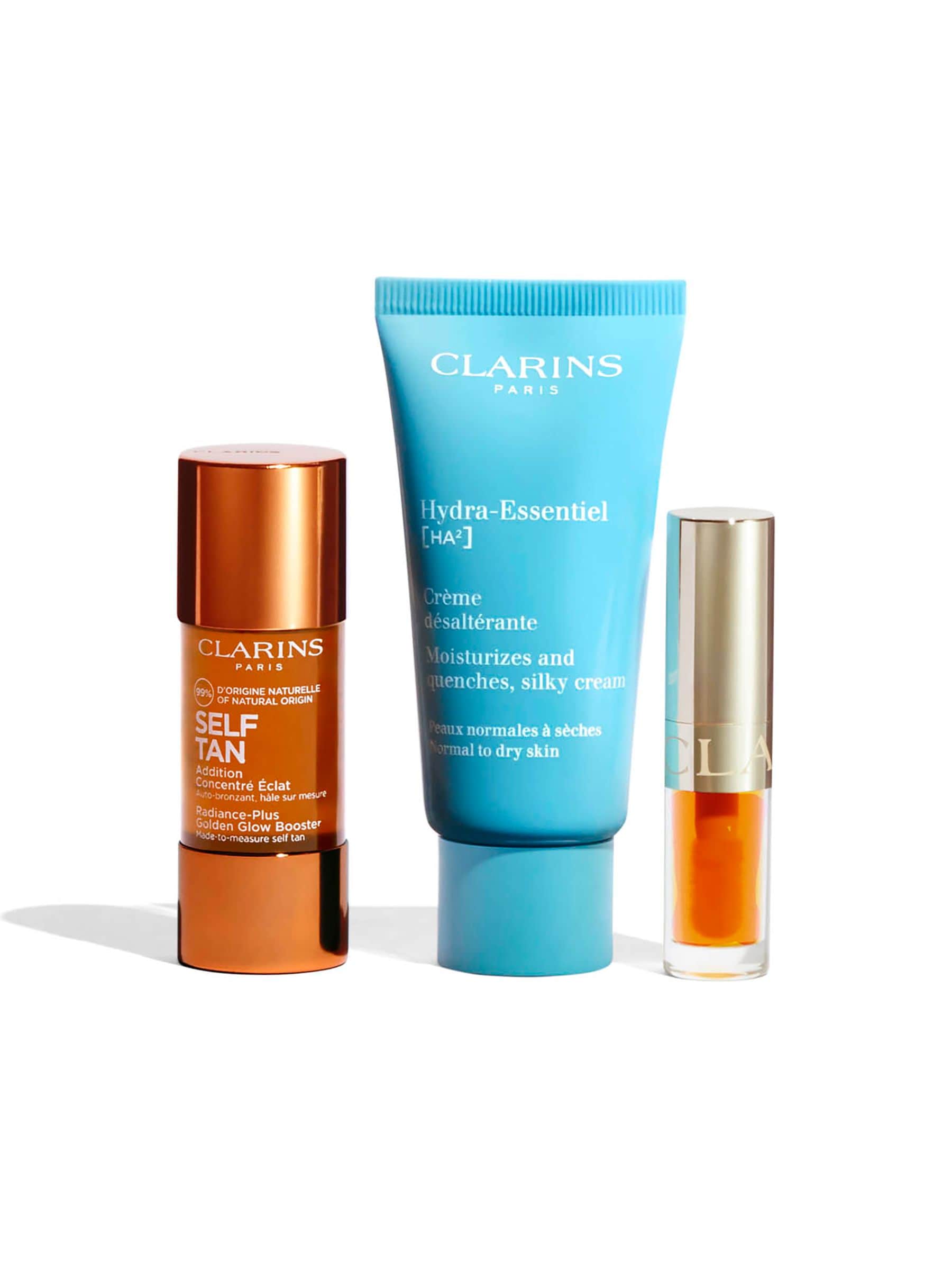 Clarins Summer Essentials skincare gift set - British product