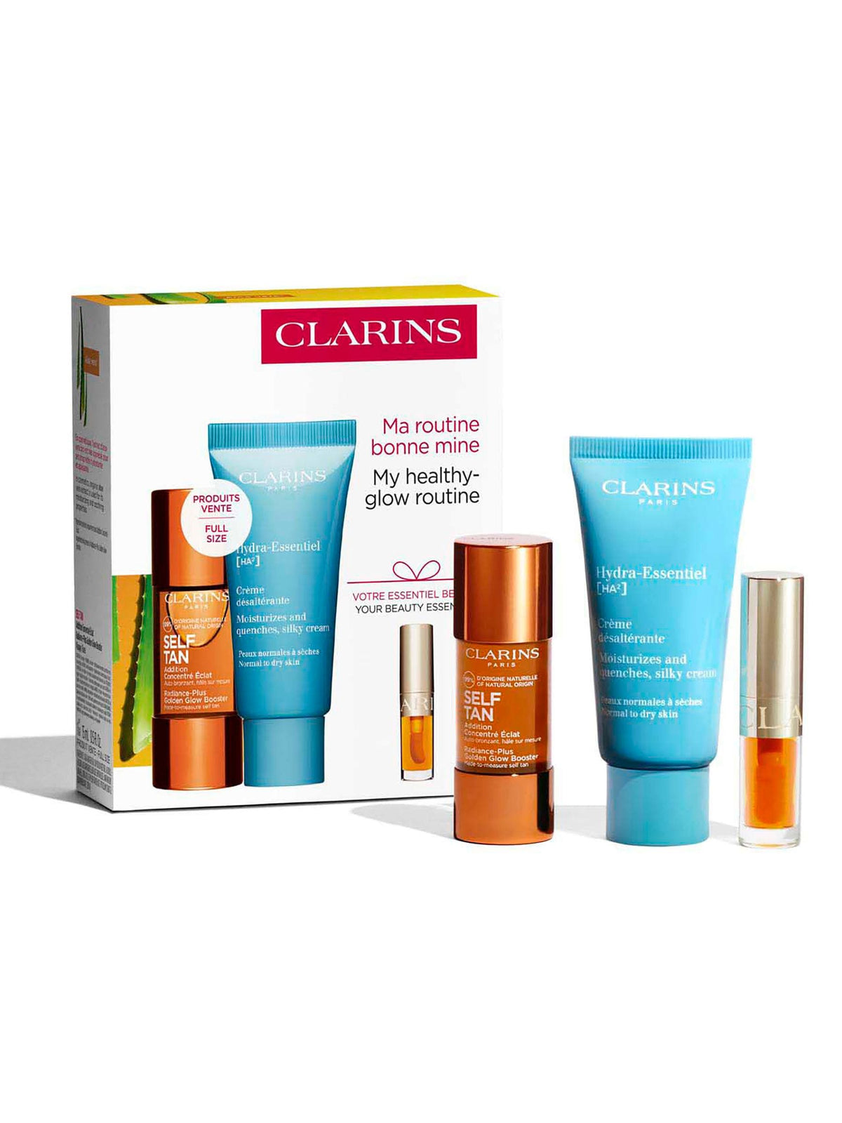 Clarins Summer Essentials skincare gift set - British product