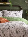 Furn Green Celestial Stories reversible duvet cover set - British product