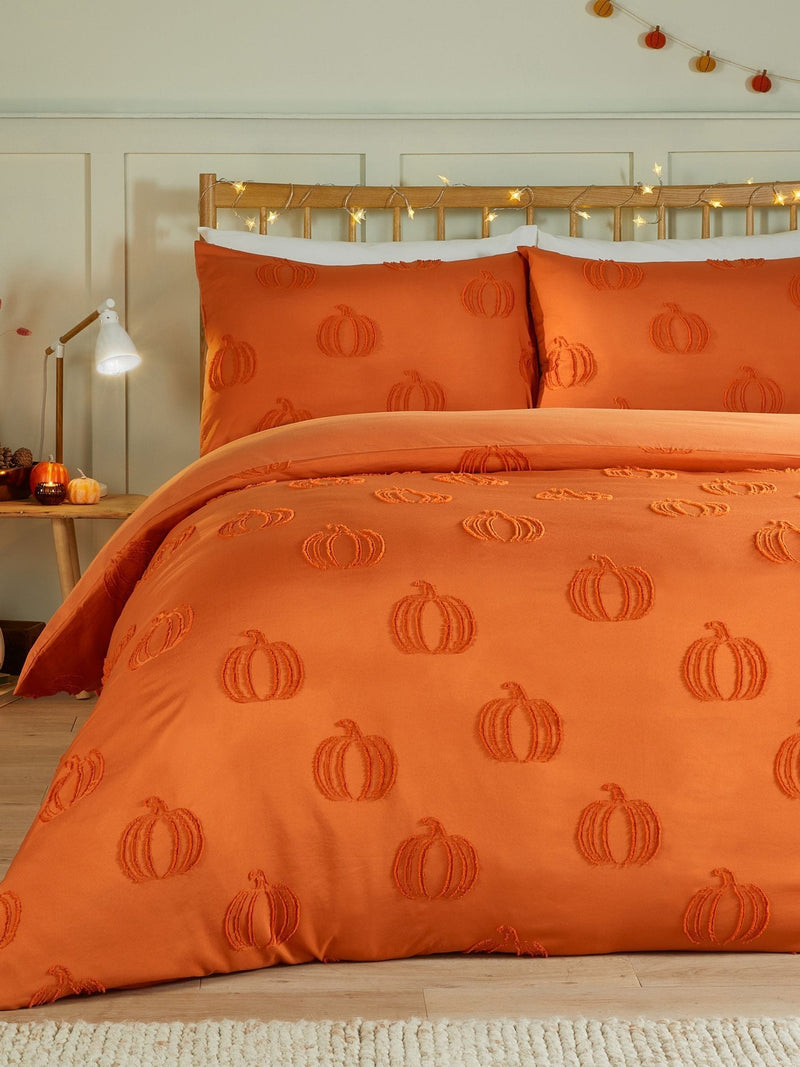 Duvet Day Multicolour Pumpkin Fields duvet cover set - British product