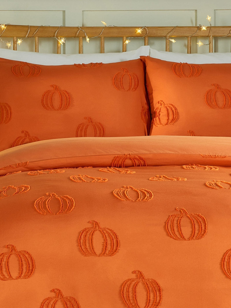 Duvet Day Multicolour Pumpkin Fields duvet cover set - British product