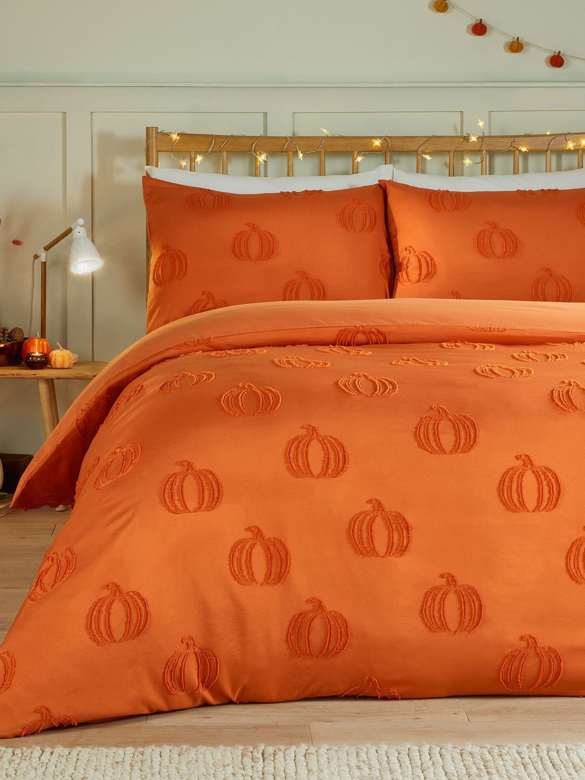 Duvet Day Multicolour Pumpkin Fields duvet cover set - British product