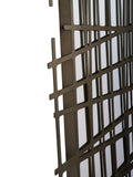 Libra Interiors Gold Lattice Wall Decor Mirror Brass Finish
