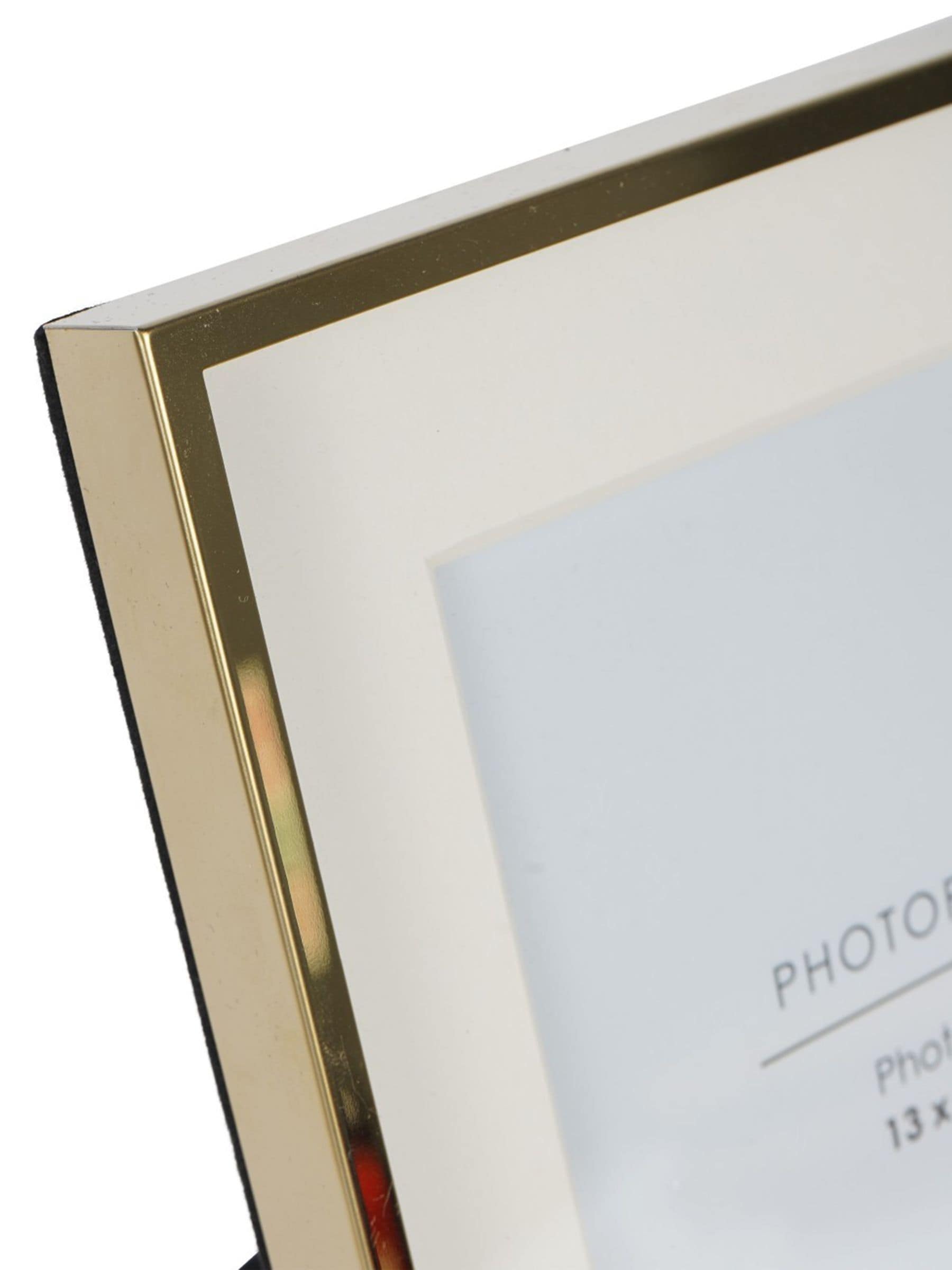 Libra Interiors Gold Strand photo frame 13x18cm, UK version