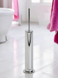 Showerdrape Chrome Belgravia toilet brush and holder (British brand)