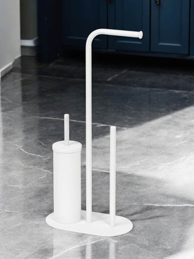 Showerdrape White Aspen 3 in 1 Toilet Set Size ONE