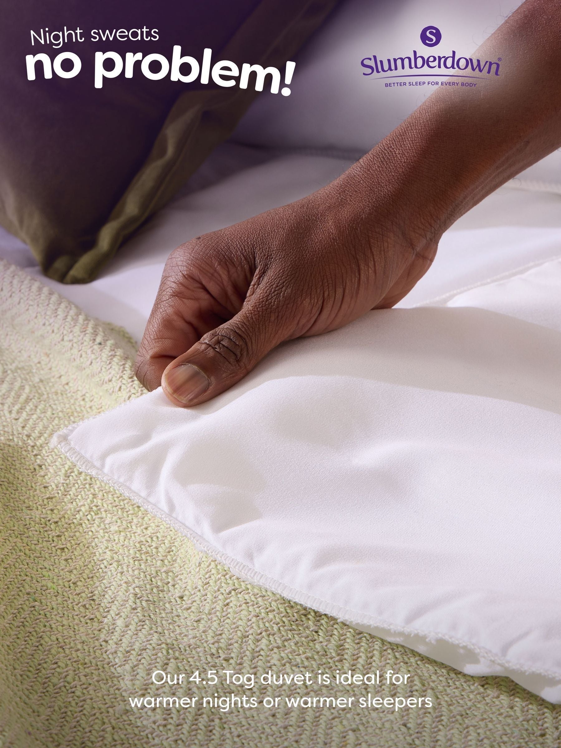 Slumberdown Anti Allergy 7.5 Tog duvet (British brand)