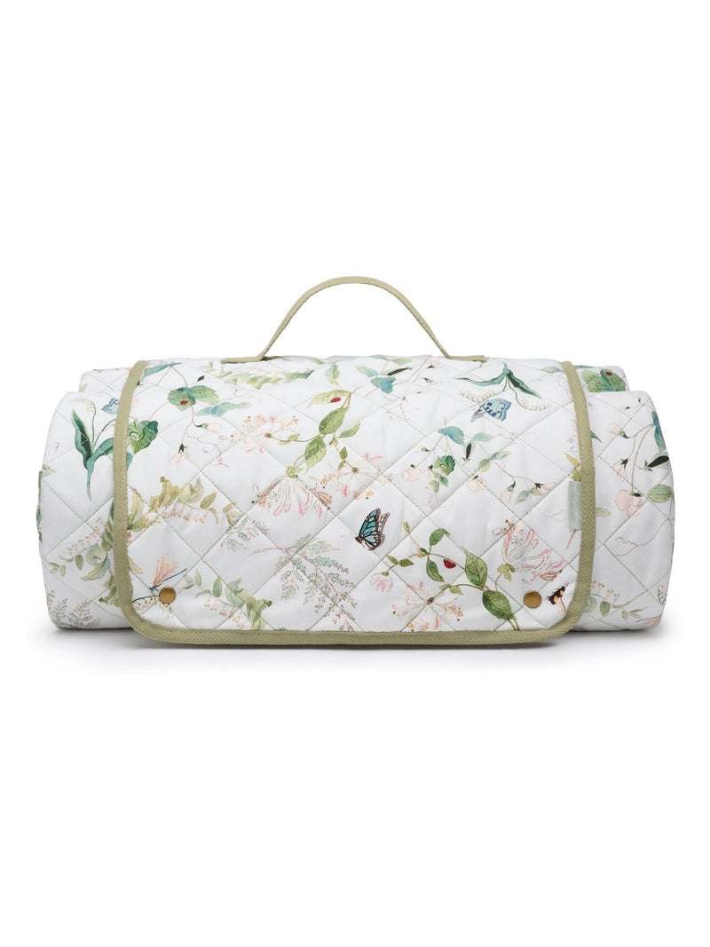 Sophie Allport off white wild floral picnic blanket 200cm x 150cm (British brand)
