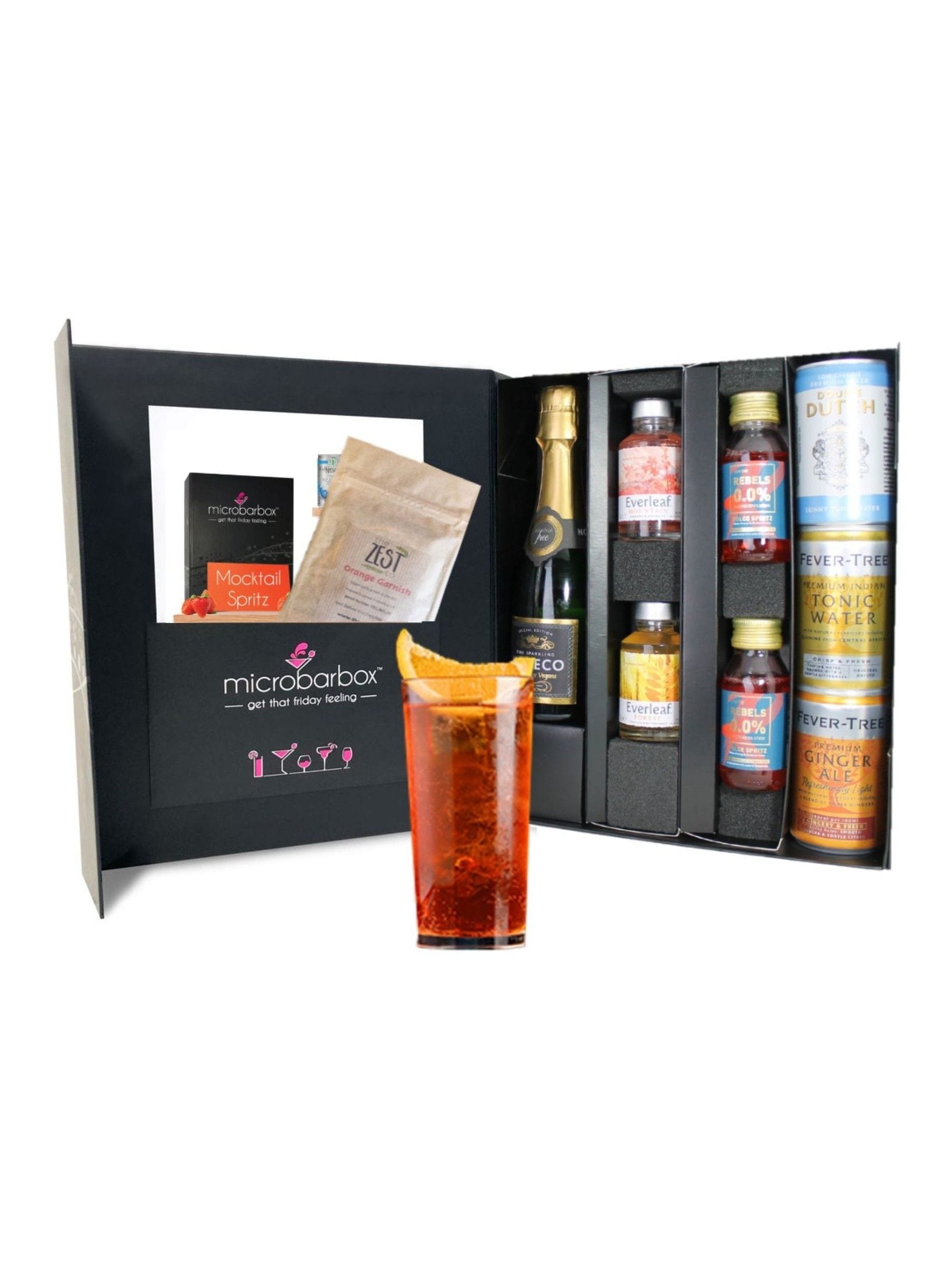 MicroBarBox mocktail spritz set, imported from the UK