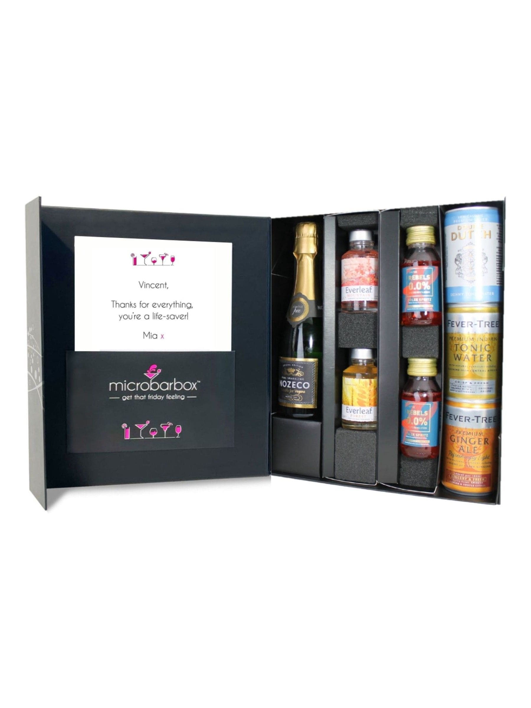 MicroBarBox mocktail spritz set, imported from the UK