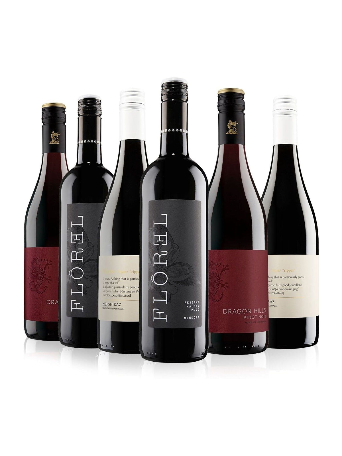 Virgin Wines premium red wine case 6 bottle (British brand)