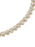 Radley silver plated heart stone set bracelet, imported from the UK