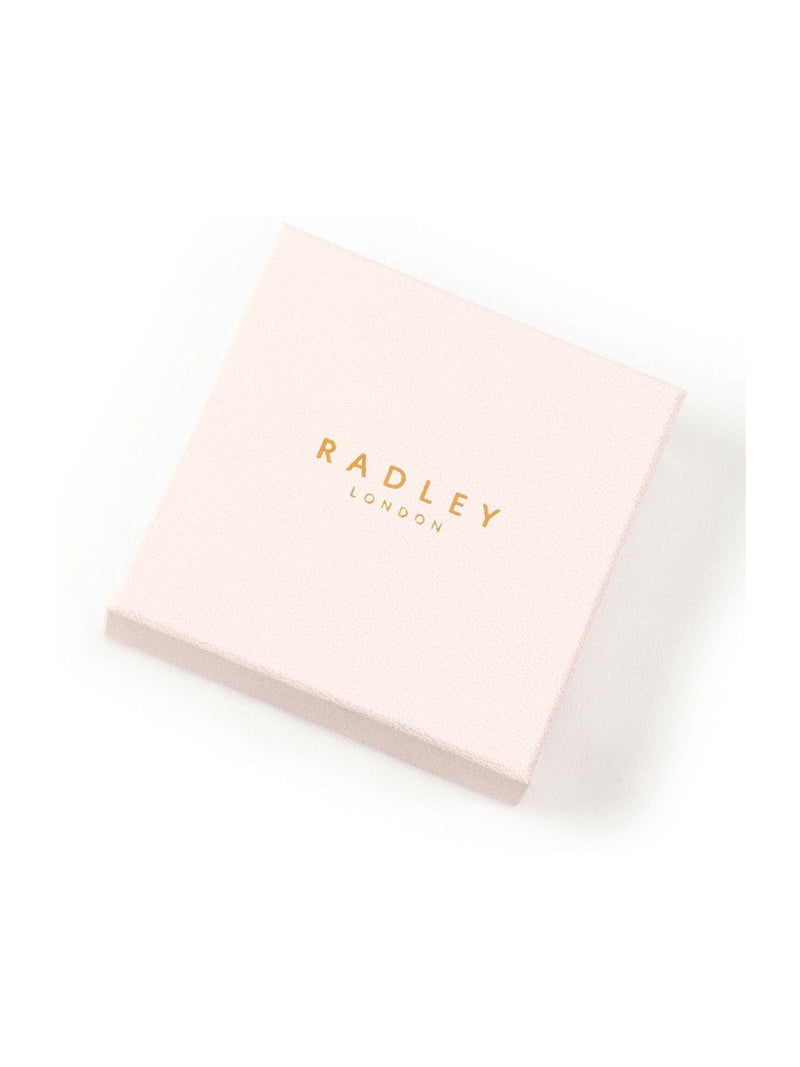 Radley silver plated heart stone set bracelet, imported from the UK