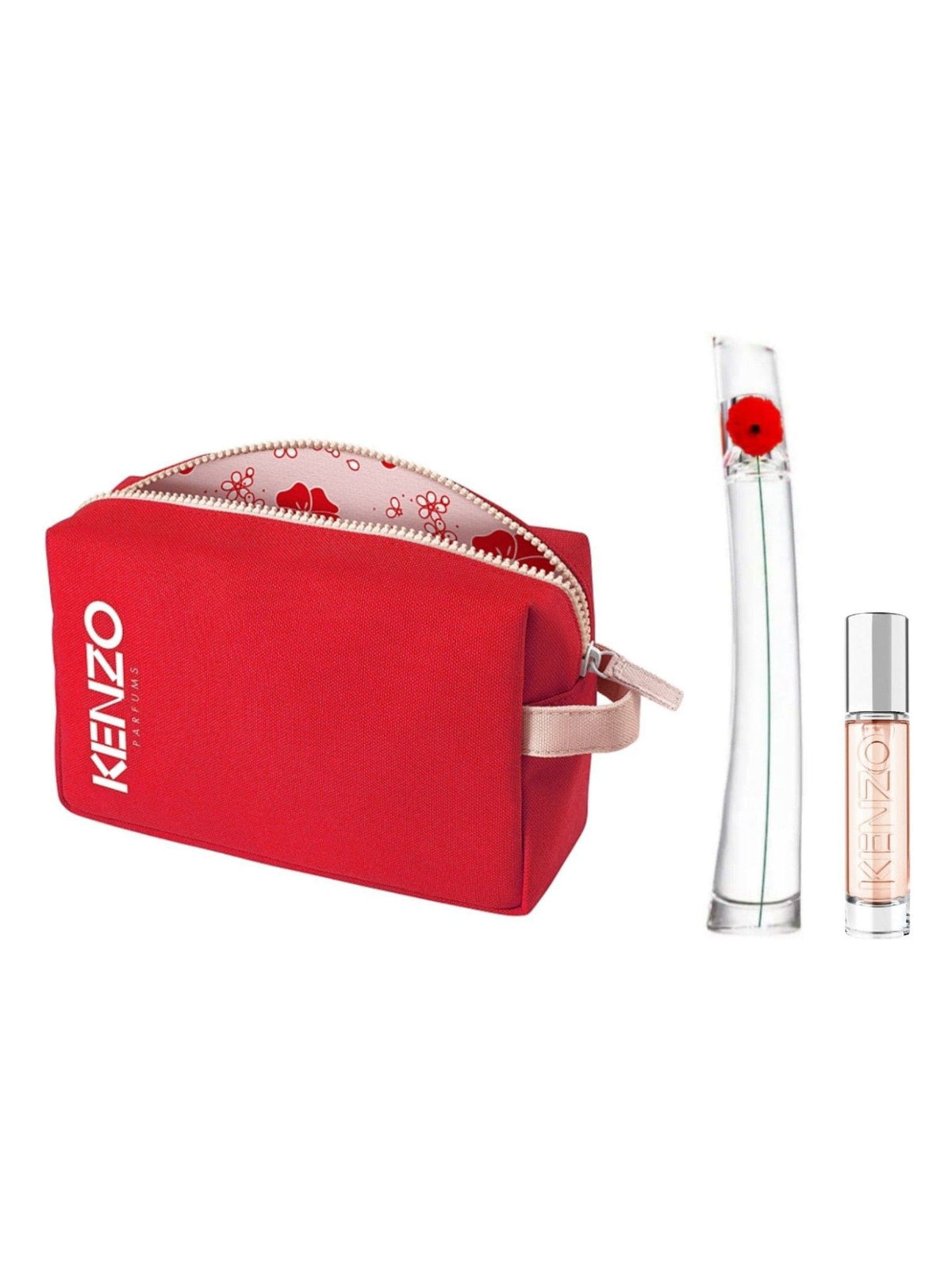 Kenzo Eau de Parfum 100ml Ikebana Eau de Parfum 10ml and Pouch Gift Set