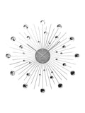 Karlsson Silver Sunburst Wall Clock