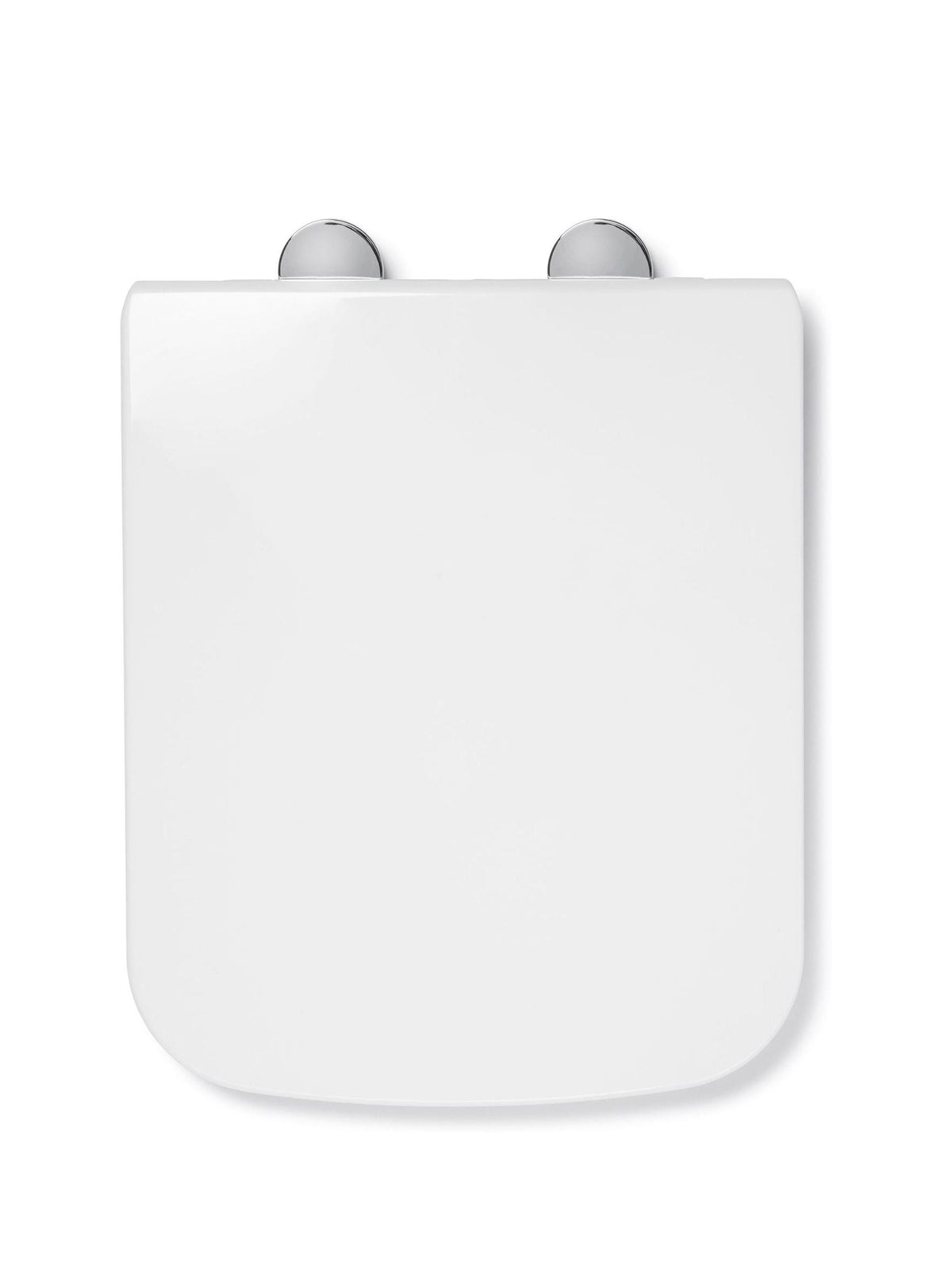 CROYDEX white square flexi fix toilet seat 48x38.5x6cm - British product