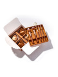 Spectrum Collections Pumpkin Spice Brush Sponge and Powder Puff Gift Set