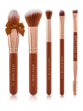 Spectrum Collections Pumpkin Spice Brush Sponge and Powder Puff Gift Set