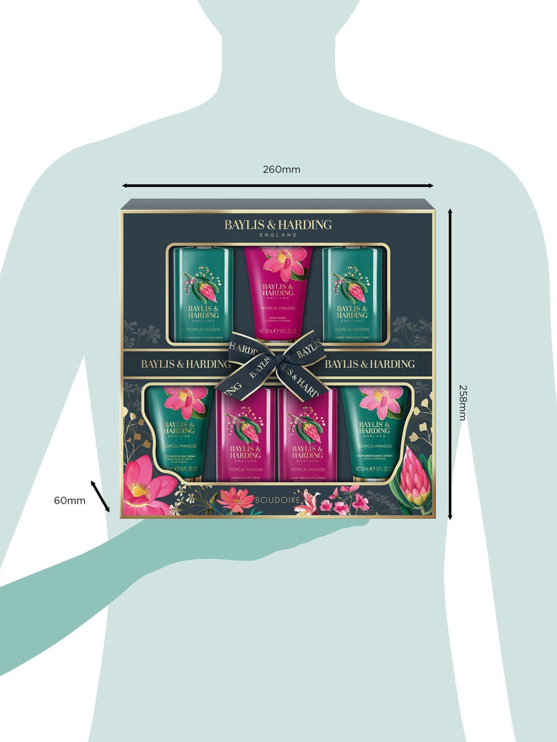 Baylis & Harding Boudoire Luxury bath and body gift set - British product
