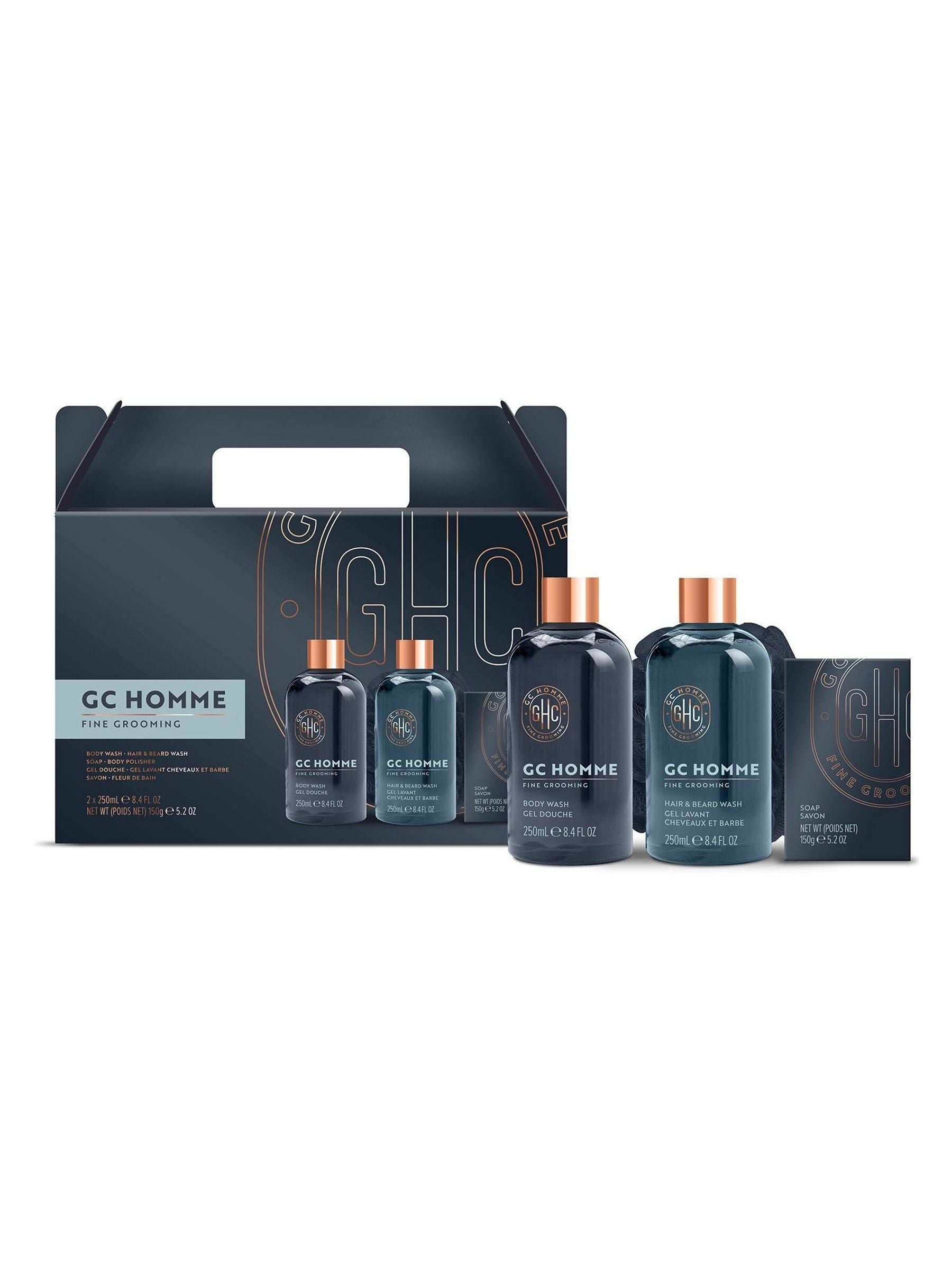 The Luxury Bathing Company GC Homme Full Body Cleanse Gift Set
