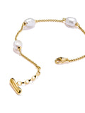 Thomas Sabo White Pearl Bracelet Adjustable 16-19cm (British brand)