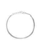 Bartlett London silver tone box chain bracelet - British product