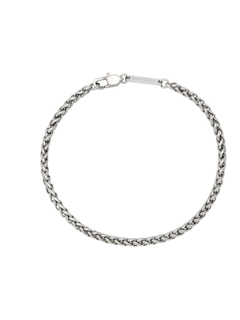 Bartlett London Spiga Chain Bracelet Silver Tone - British product