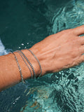 Bartlett London Spiga Chain Bracelet Silver Tone - British product