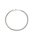 Bartlett London Spiga Chain Bracelet Silver Tone - British product