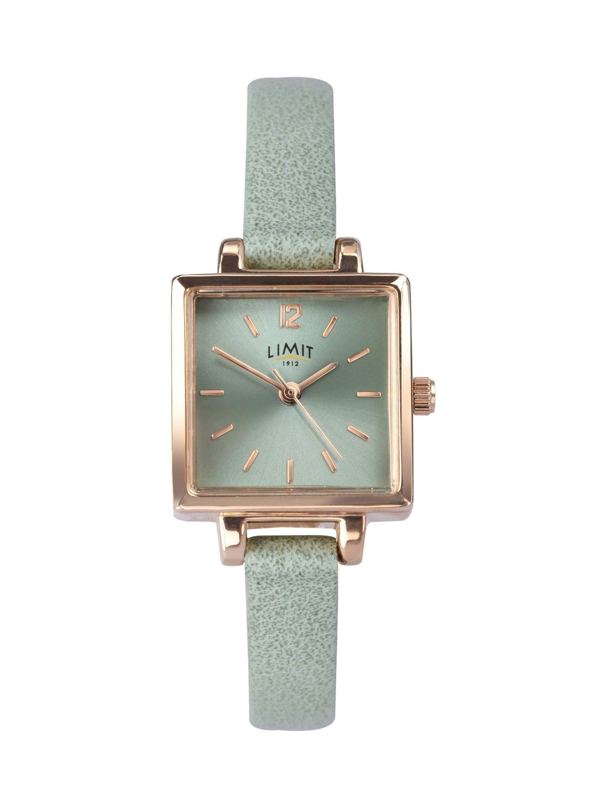 Limit green square analogue watch 22mm, UK version