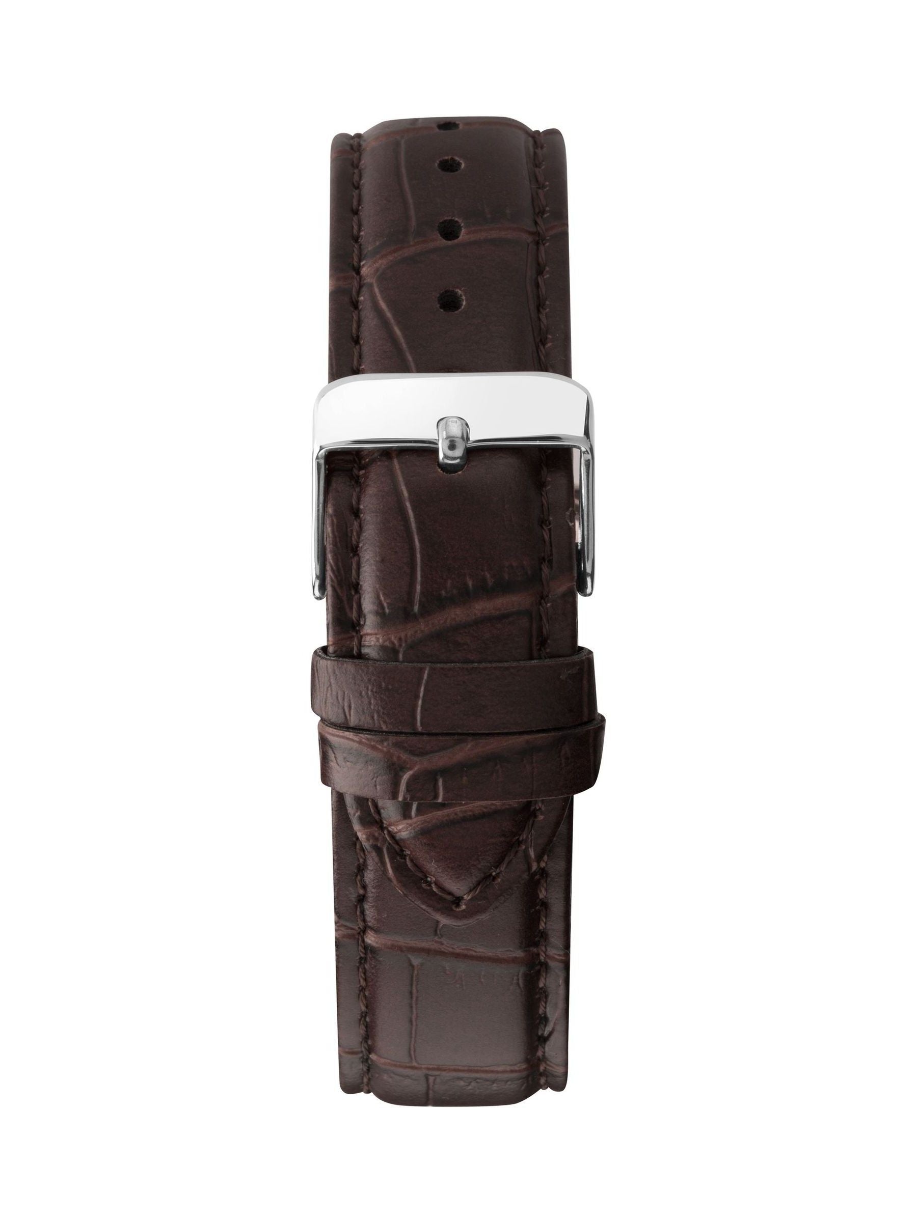 Limit Black Modern 38mm Round Analogue Watch With Strap