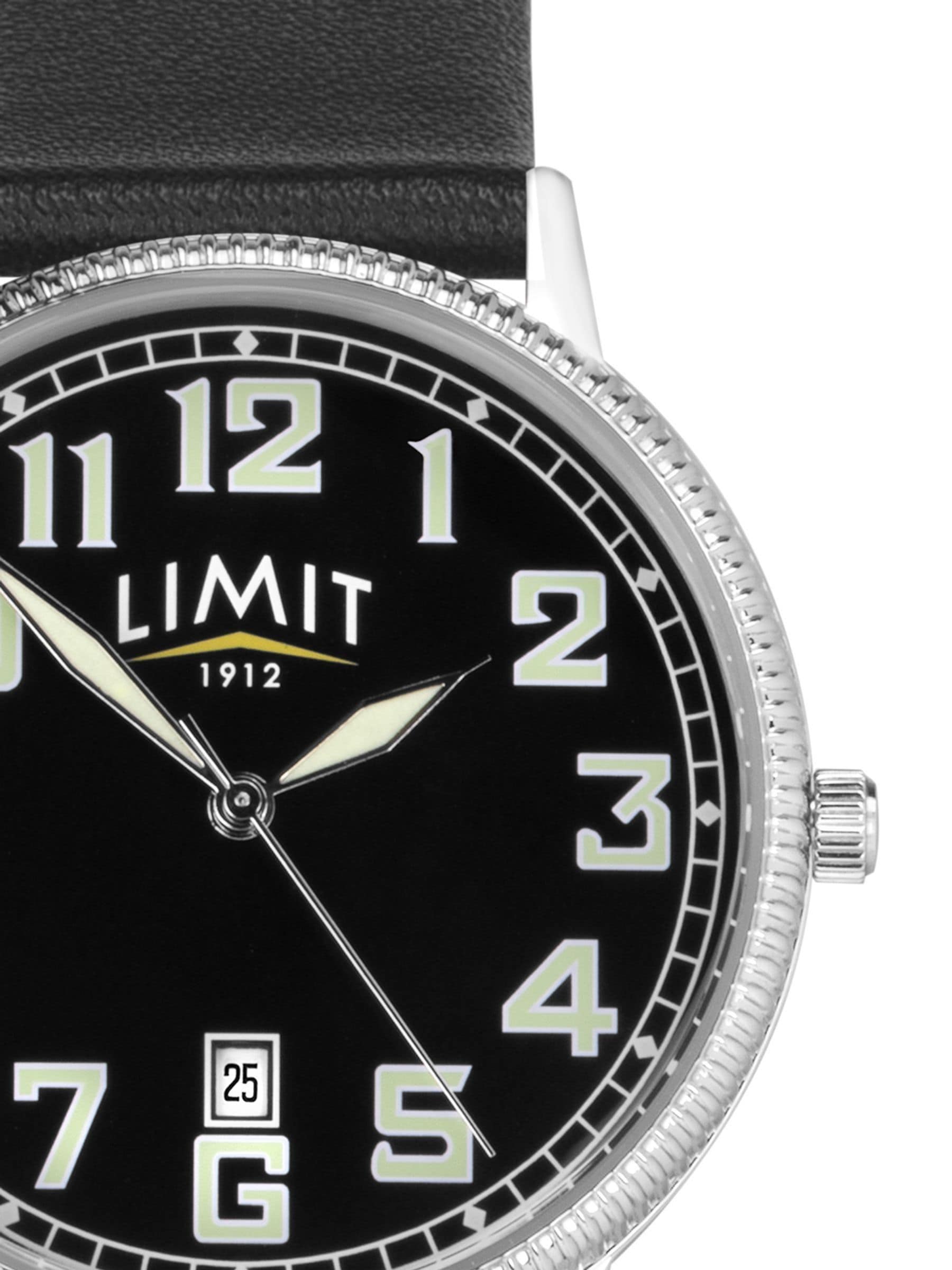Analogue watch Limit Black Pilot 40mm, UK version