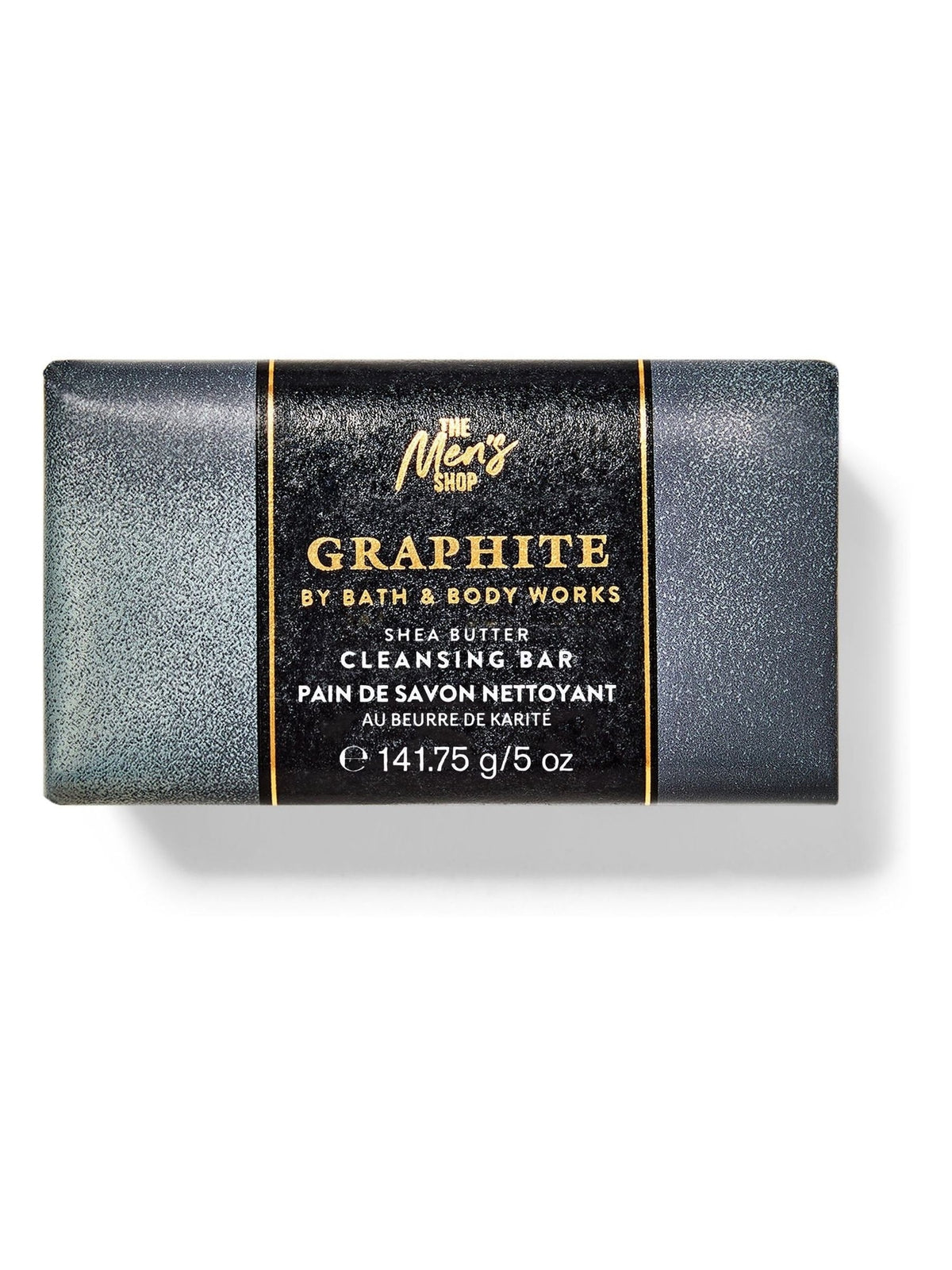 Bath & Body Works Graphite shea butter cleansing soap bar 141.75g - British product