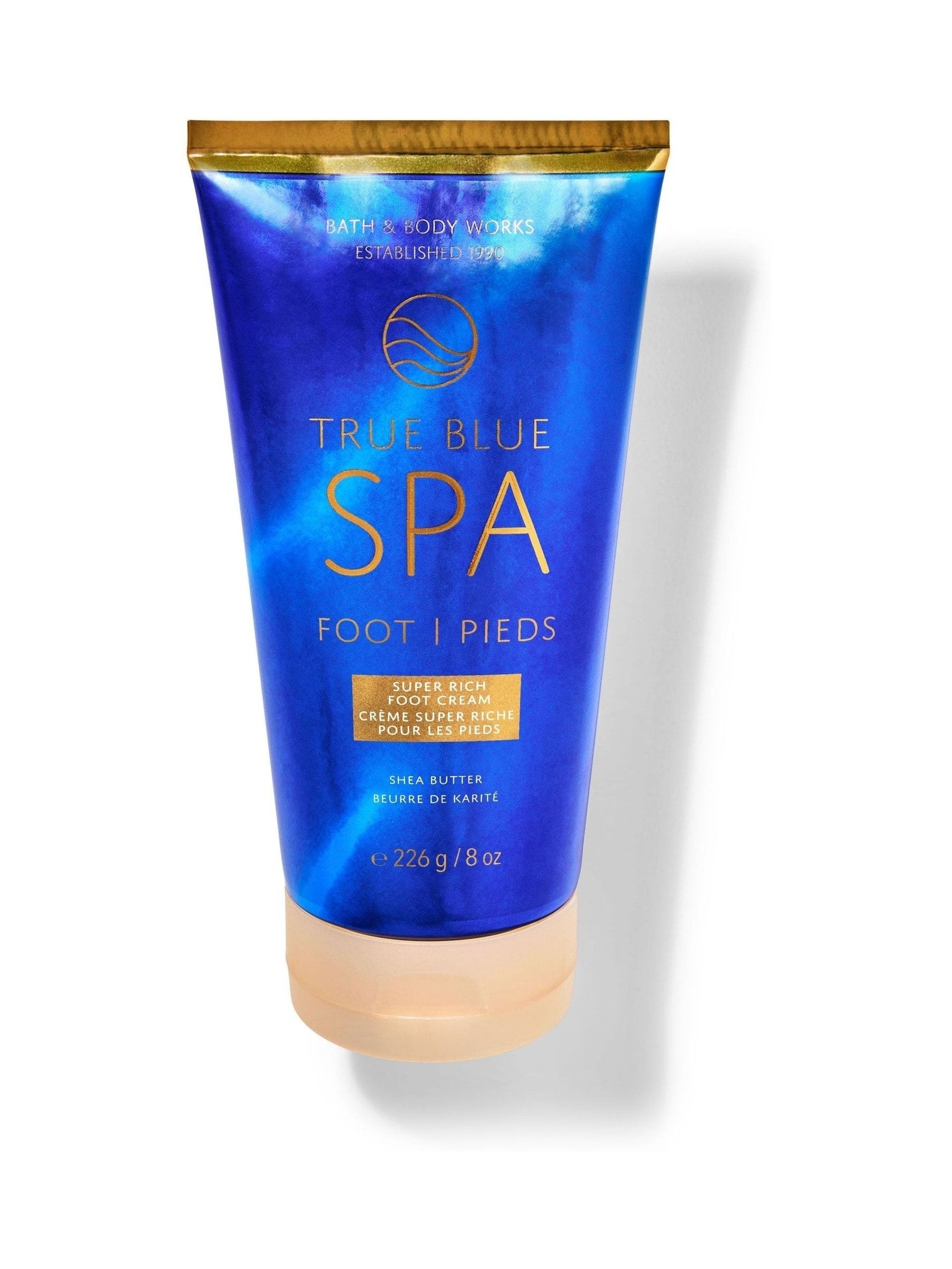 Bath & Body Works True Blue Spa foot cream 226g - British product