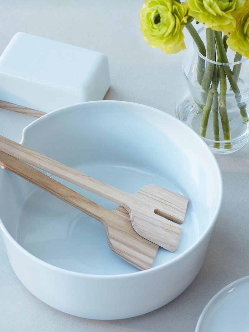 LSA International White Collective Salad Bowl Servers 26cm