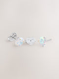 kate spade new york Metallic Tone Trio Prong Studs Earrings, UK version