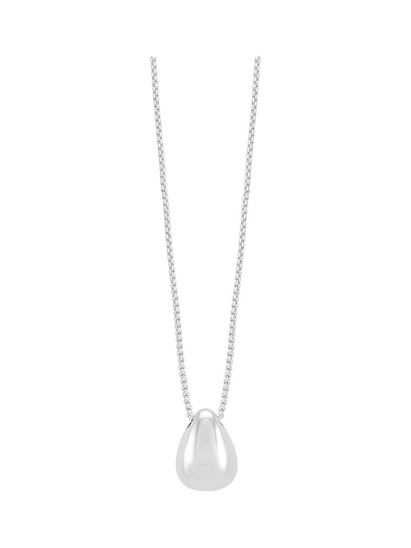 Estella Bartlett silver tone waterproof teardrop pendant necklace 44-48cm - British product