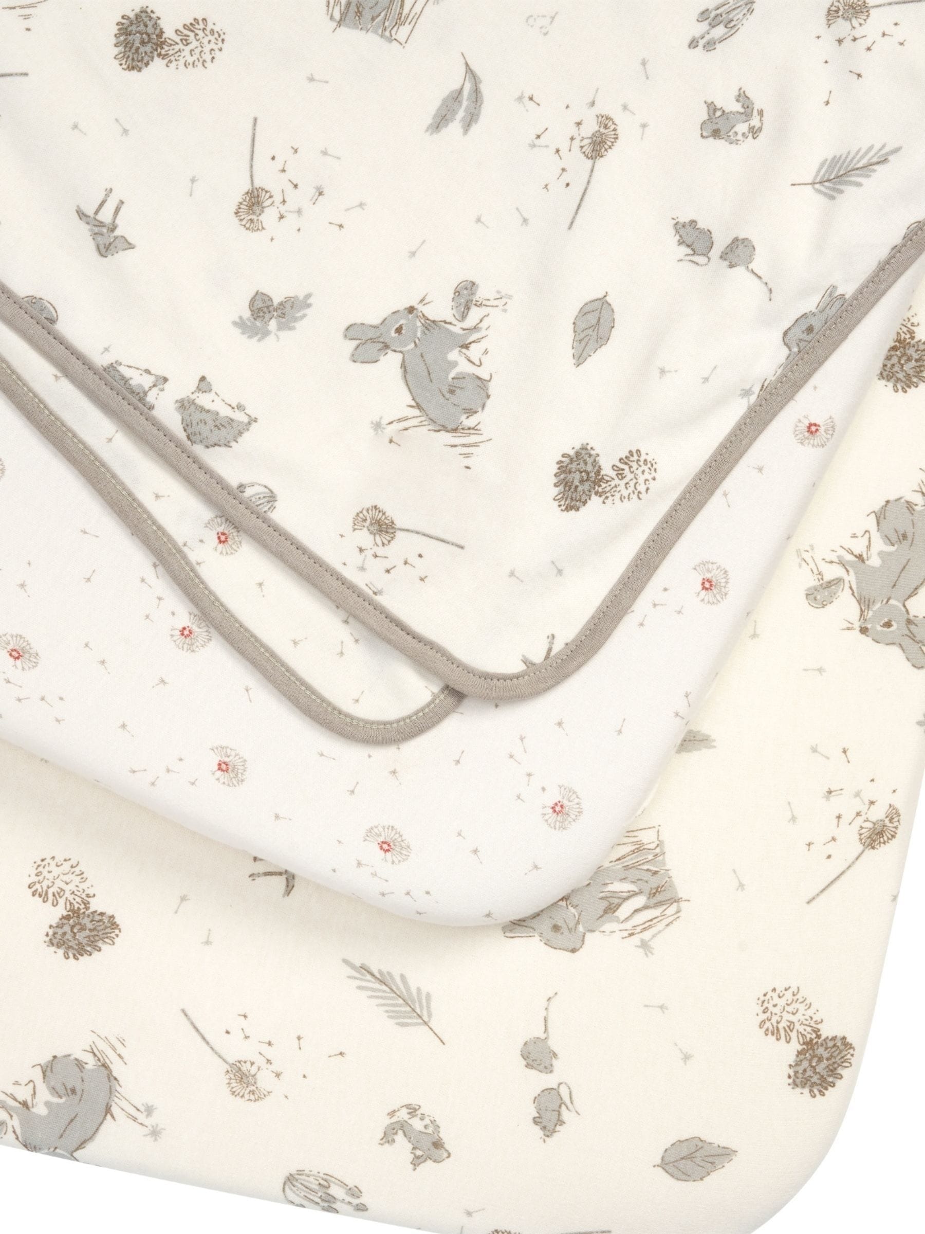Tutti Bambini Woodland Cream crib bedding starter set 1 pack (British brand)